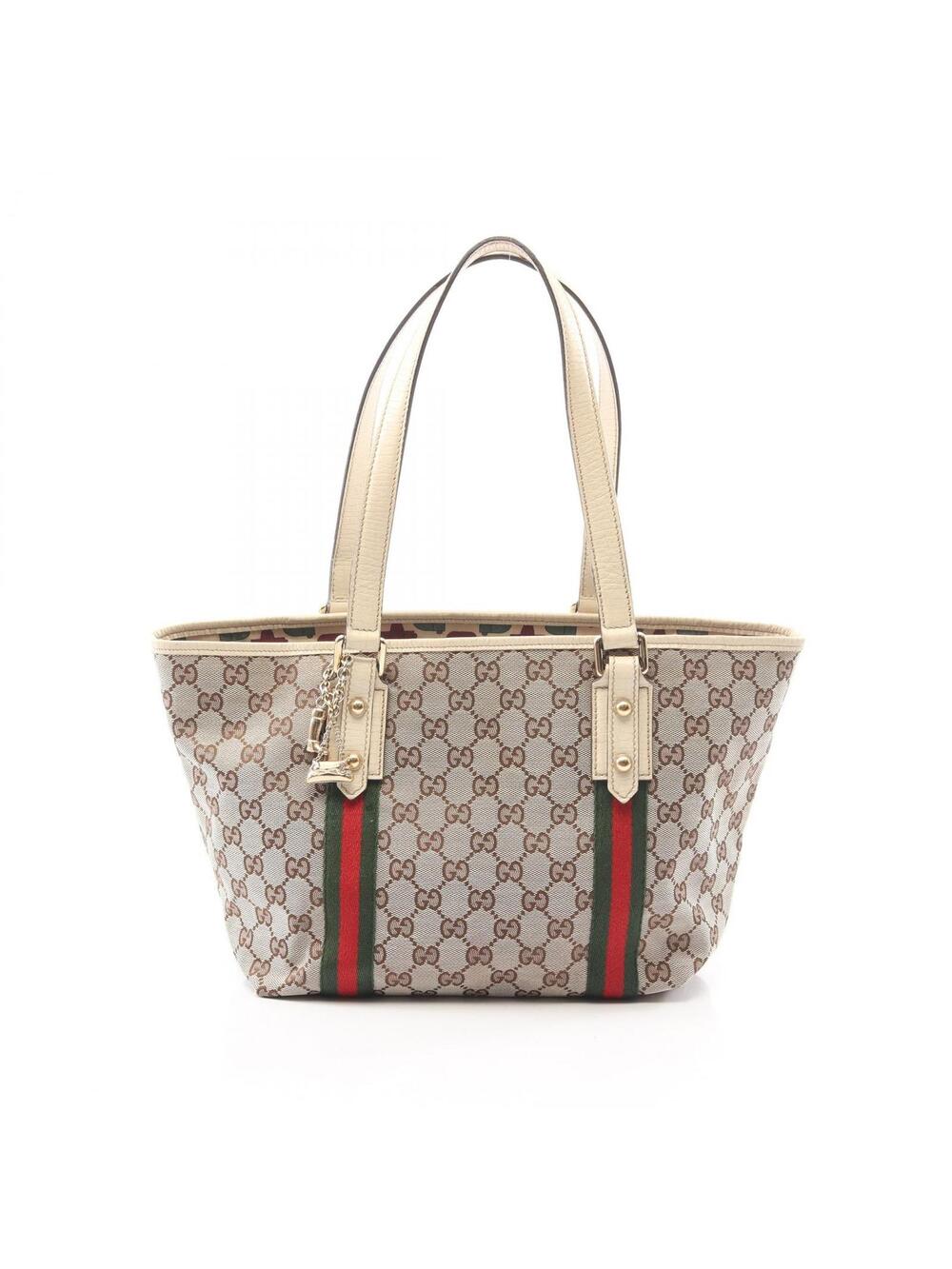 Gucci Gg Canvas Sherry Line Tote #314016G50B
